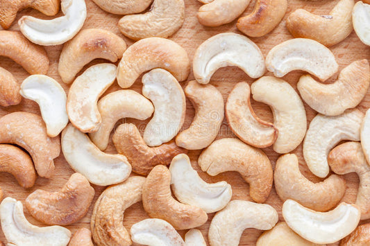 Cashew Hand-Cut Halves Plain Baked - No Oil - (250g)