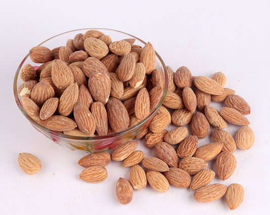 Almonds Salted & Roasted - No Oil - (250g)